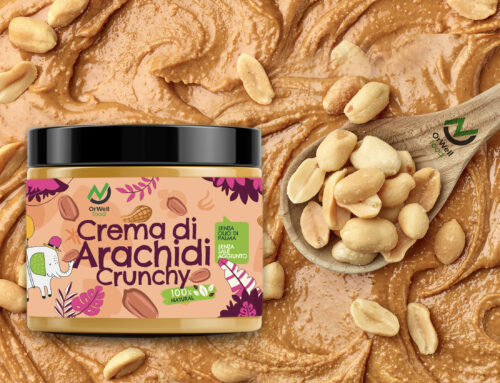 Crema di Arachidi Crunchy 500g Orwell